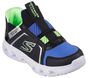 Skechers Slip-ins: Hypno-Flash 2.0 - Vexlux, ZWART / BLAUW / LIMOEN, large image number 4