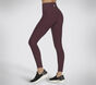 GO FLEX RIB FL HW Legging, BOURGONDIë / ROZE, large image number 2