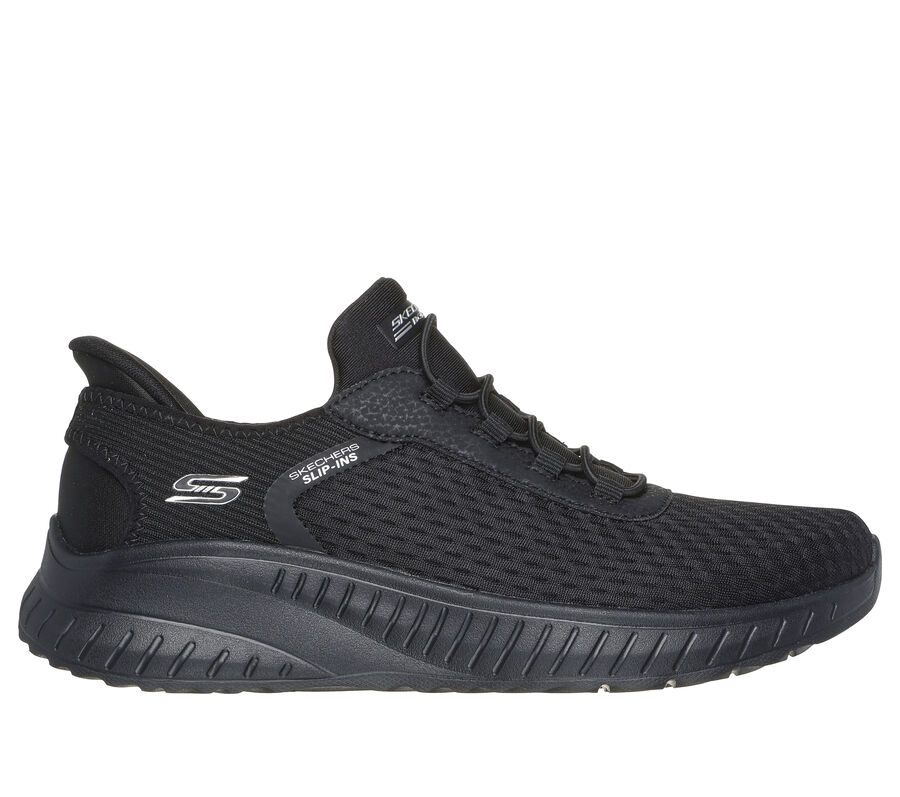 Skechers Slip-ins: BOBS Sport Squad Chaos, ZWART, largeimage number 0