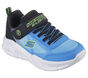 Skechers Meteor-Lights - Krendox, ZWART / BLAUW, large image number 4