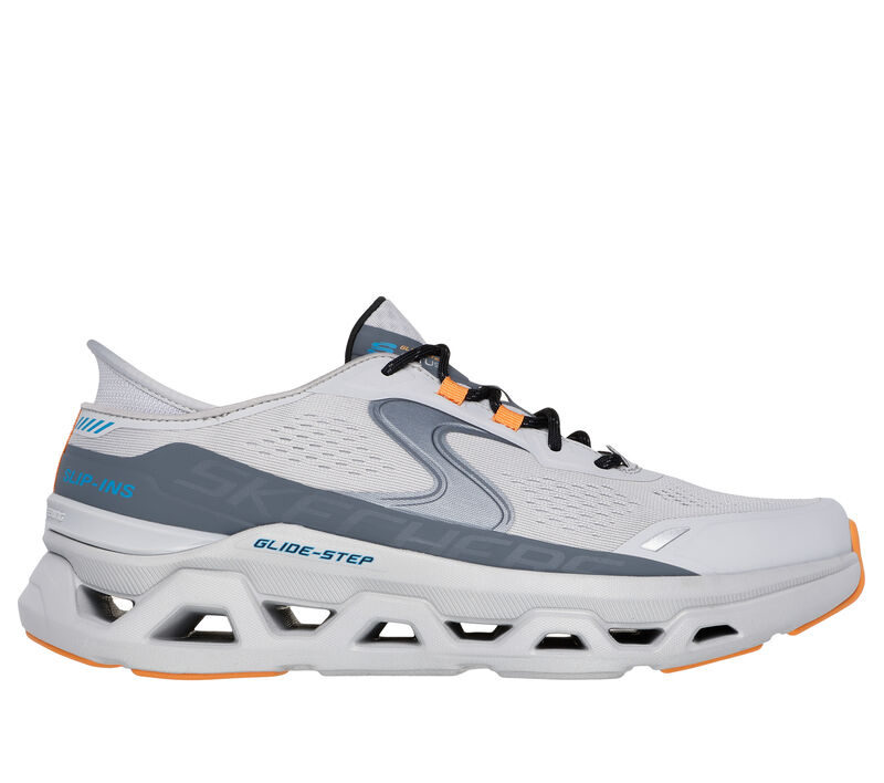 Skechers Slip-ins: Glide-Step Altus, GRIJS / HOUTSKOOL, largeimage number 0