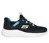 Skechers Slip-ins: Bounder - Brisk-Burst, BLACK / LIME, swatch