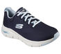 Skechers Arch Fit - Big Appeal, NAVY / LIGHT BLUE, large image number 5