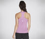 Skechers Apparel Diamond Blissful Tank, PURPLE / HOT PINK, large image number 1