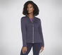 GO SNUGGLE Jacket, PURPLE / CHARCOAL, large image number 0