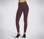 GO FLEX RIB FL HW Legging, BOURGONDIë / ROZE, large image number 0