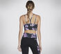 GO STRETCH Winter Bloom Bra, BLACK / LAVENDER, large image number 1