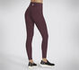 GO FLEX RIB FL HW Legging, BOURGONDIë / ROZE, large image number 1