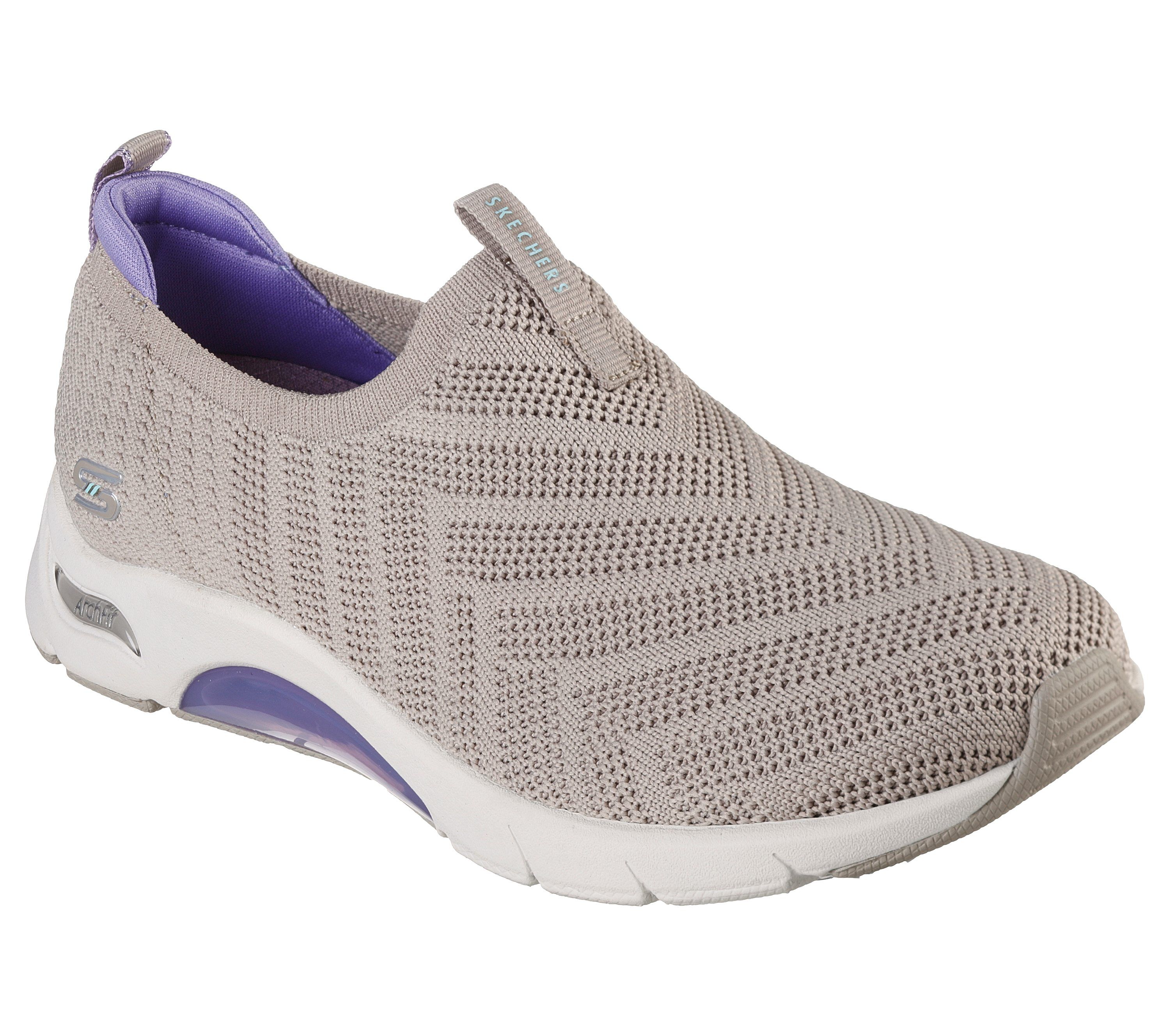 skechers stretch knit shoes