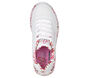 Skechers x JGoldcrown: Uno Lite - Lovely Luv, WIT / ROOD / ROZE, large image number 1