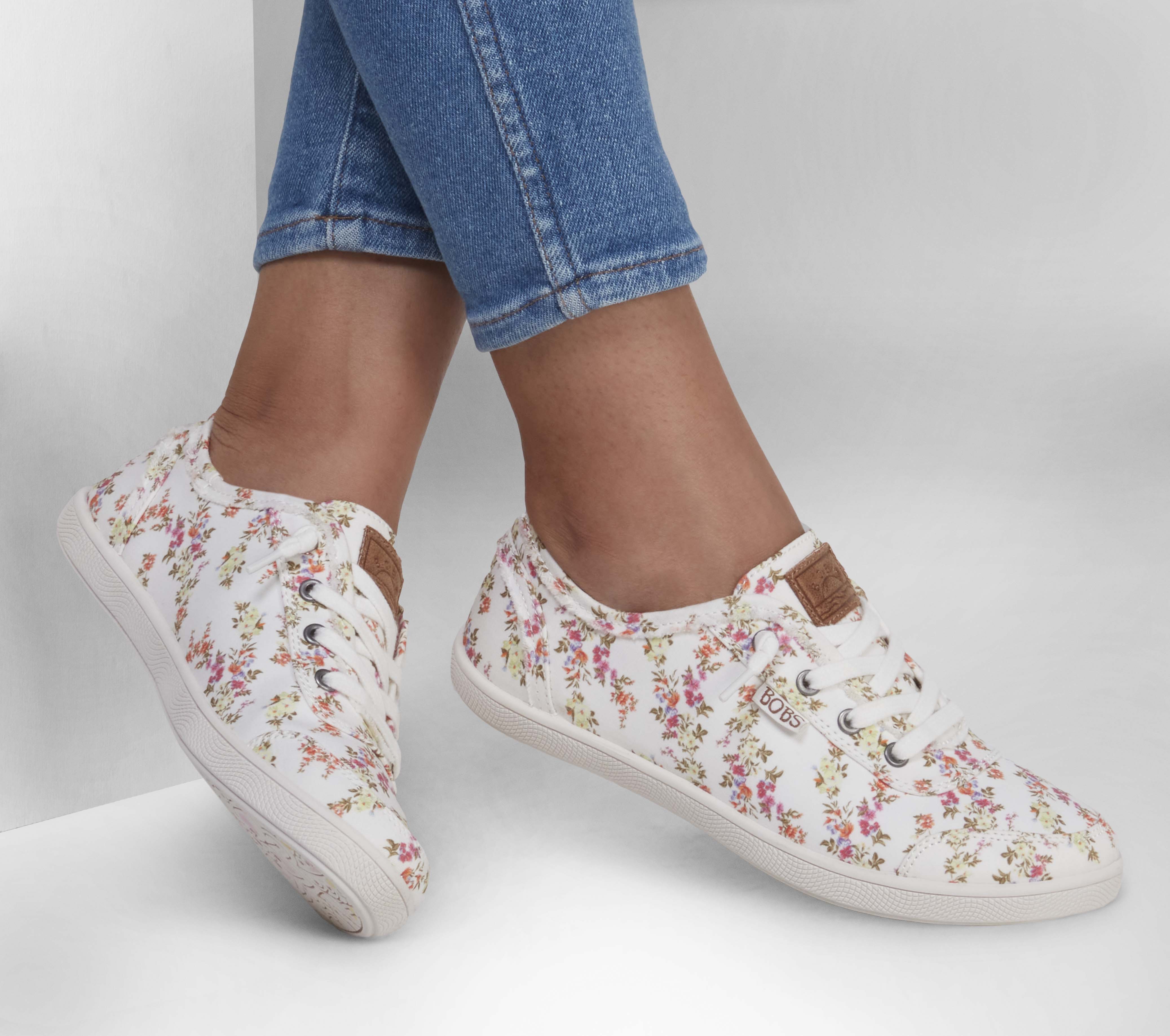 floral bobs shoes