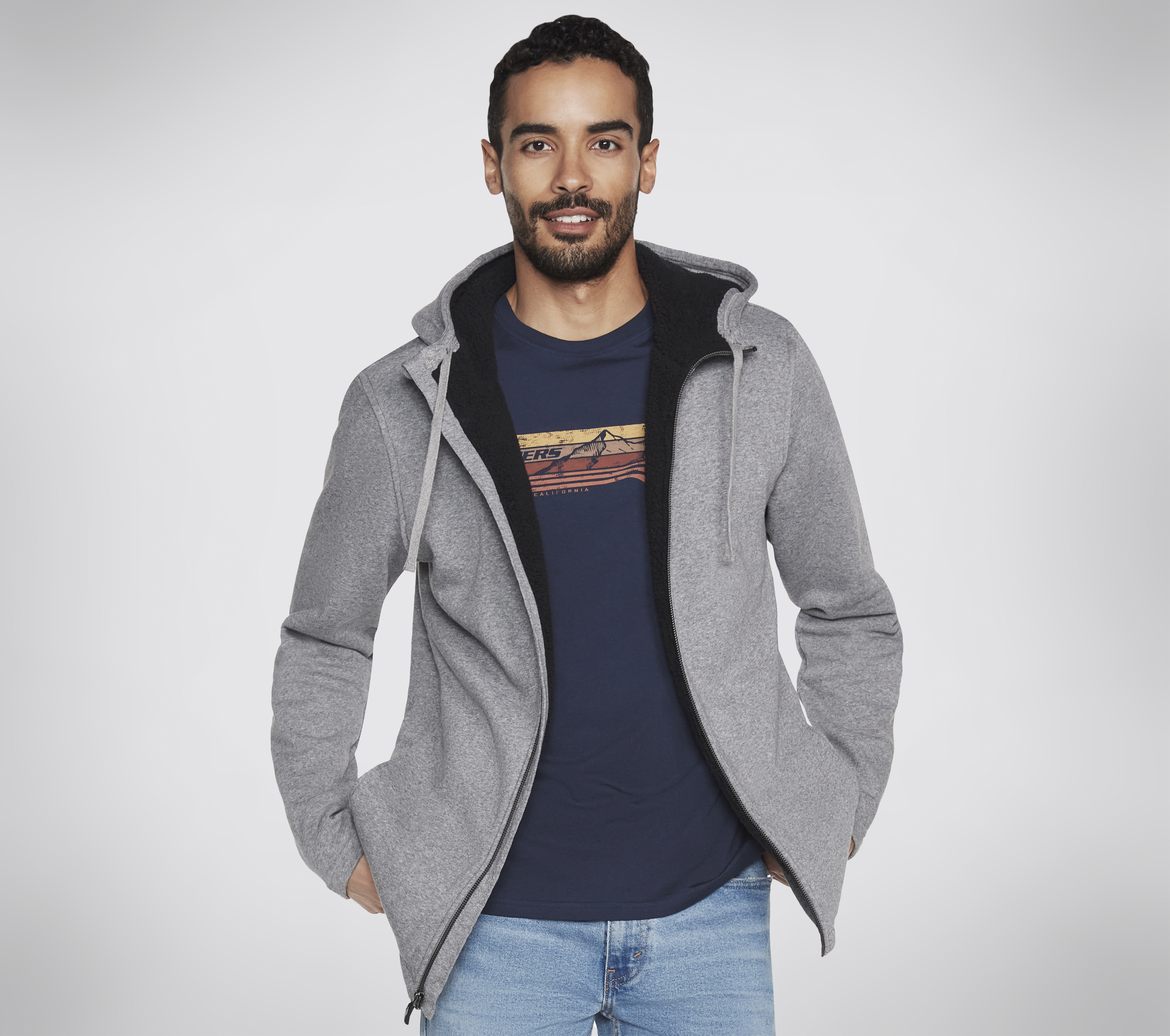 superdry hemmingway fur lined zip hoodie